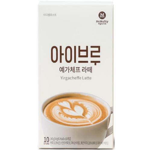 Mcnulty iBrew Yirgacheffe Latte (10 Sticks)