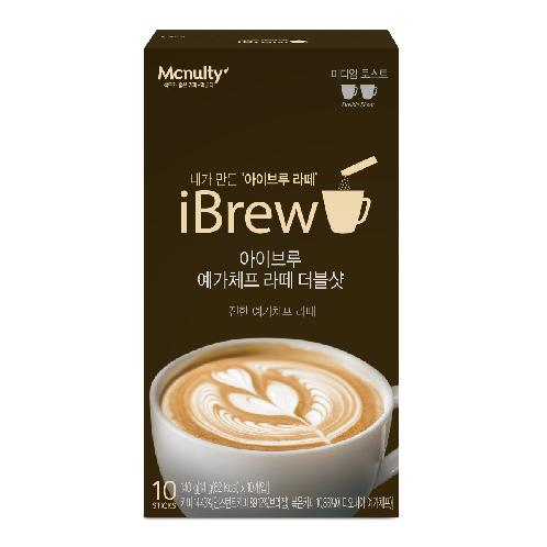 Mcnulty iBrew Yirgacheffe Latte Double Shot (10 Sticks)