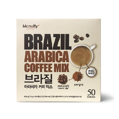 Mcnulty Brazil Arabica Coffee Mix (50 Sticks)