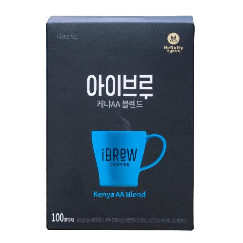 Mcnulty iBrew Kenya AA Blend Instant Coffee (100 Sticks)